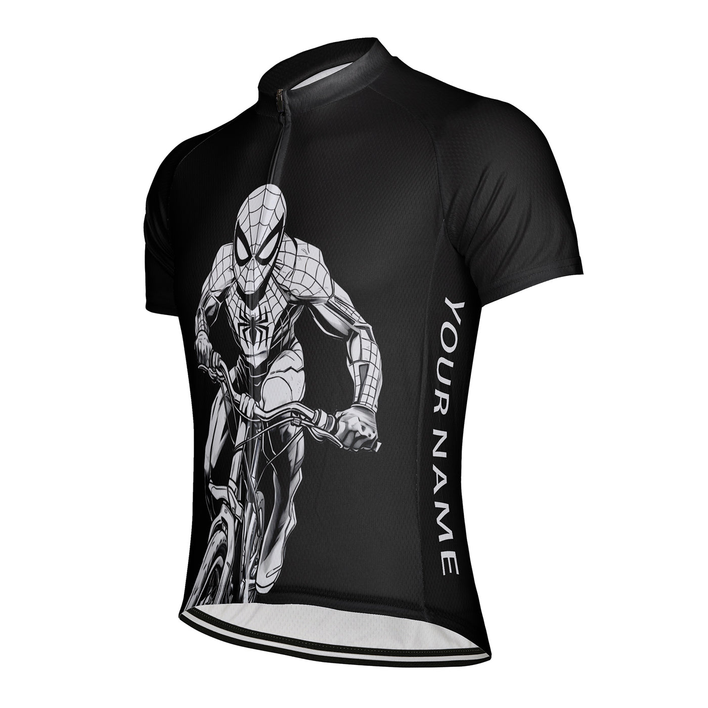 Customized Spider Man Cycling Men's Cycling Jersey Short Sleeve