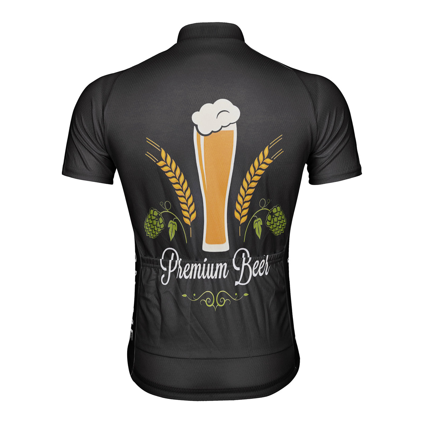 Customized beer Men's Cycling Jersey Short Sleeve