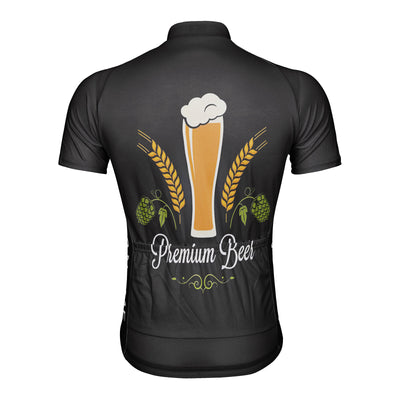 Customized beer Men's Cycling Jersey Short Sleeve