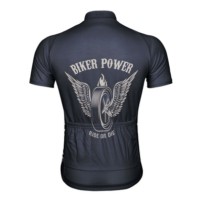 Customized Biker Power Men's Cycling Jersey Short Sleeve