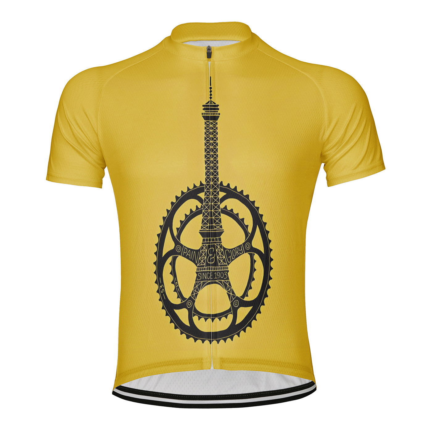 Customized Cycling In France Men's Cycling Jersey Short Sleeve