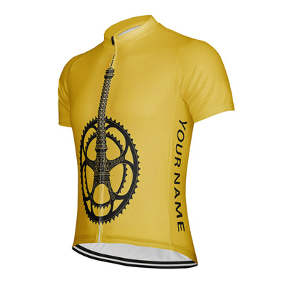 Customized Cycling In France Men's Cycling Jersey Short Sleeve