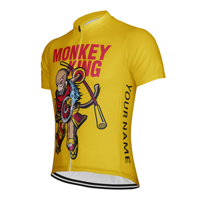 Customized Monkey King Men's Cycling Jersey Short Sleeve