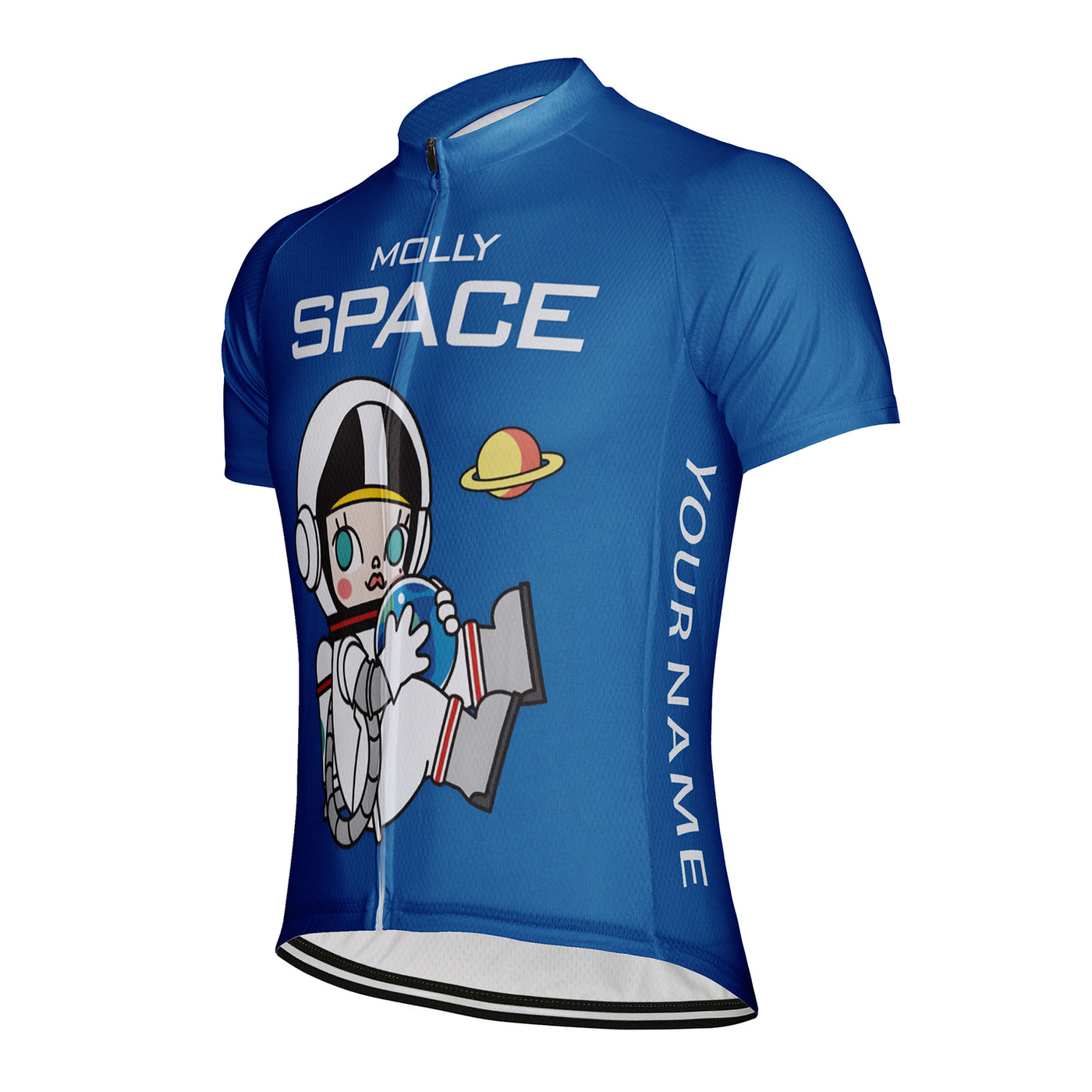 Customized Space Men's Cycling Jersey Short Sleeve