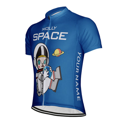 Customized Space Men's Cycling Jersey Short Sleeve