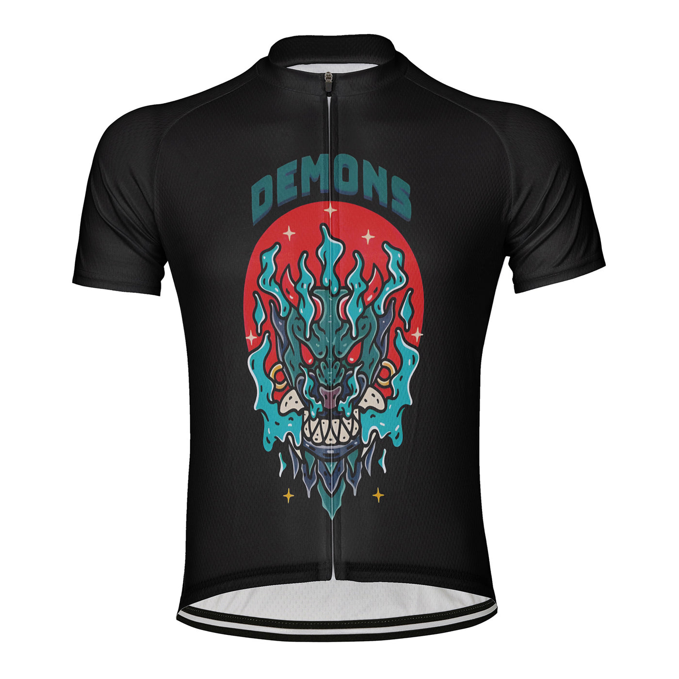 Customized Demons Men's Cycling Jersey Short Sleeve