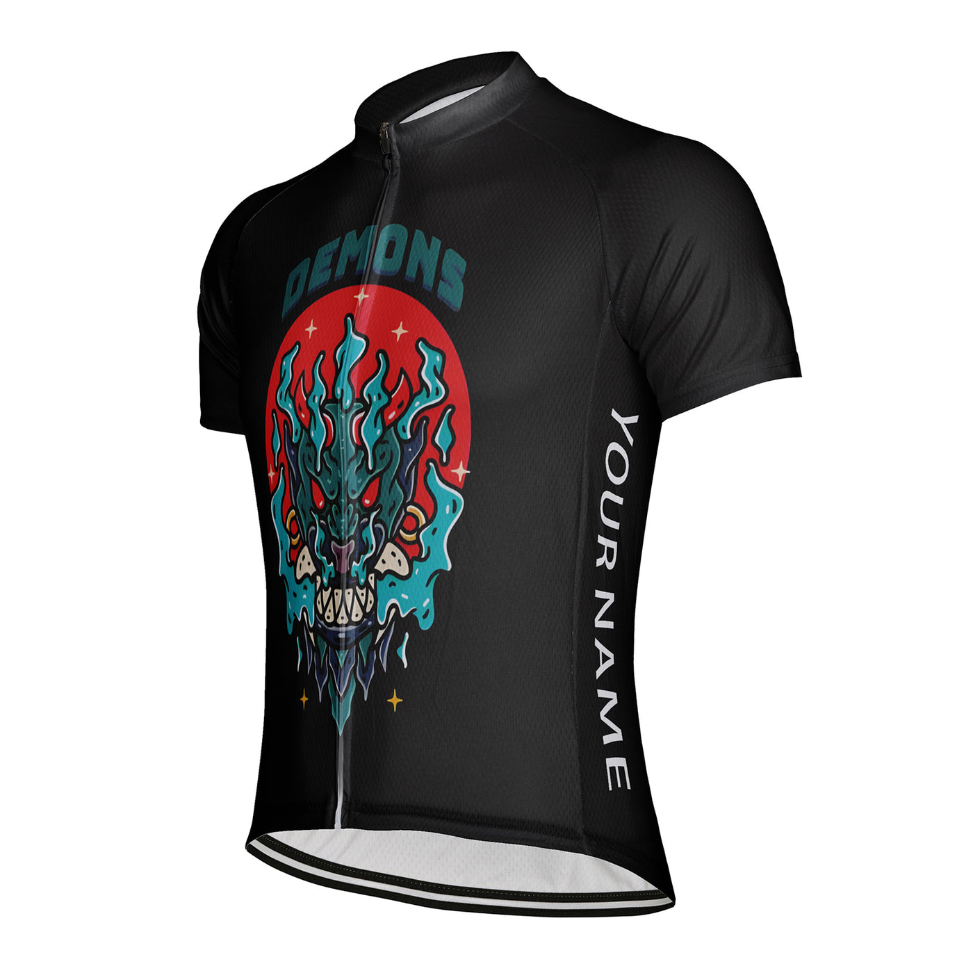 Customized Demons Men's Cycling Jersey Short Sleeve