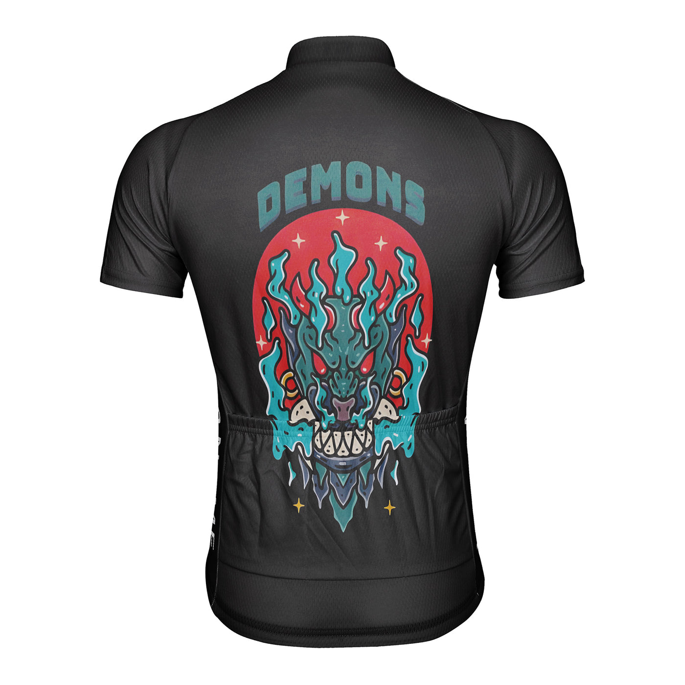 Customized Demons Men's Cycling Jersey Short Sleeve