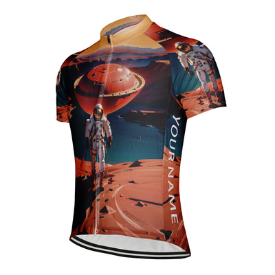 Customized Moon Men's Cycling Jersey Short Sleeve