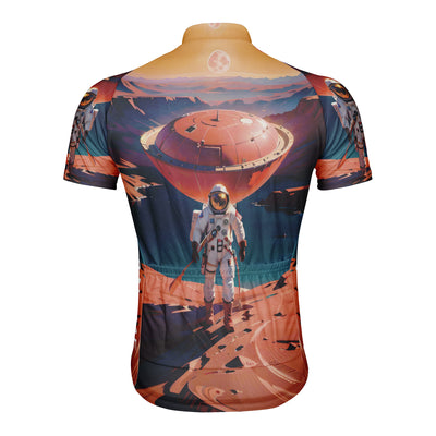 Customized Moon Men's Cycling Jersey Short Sleeve