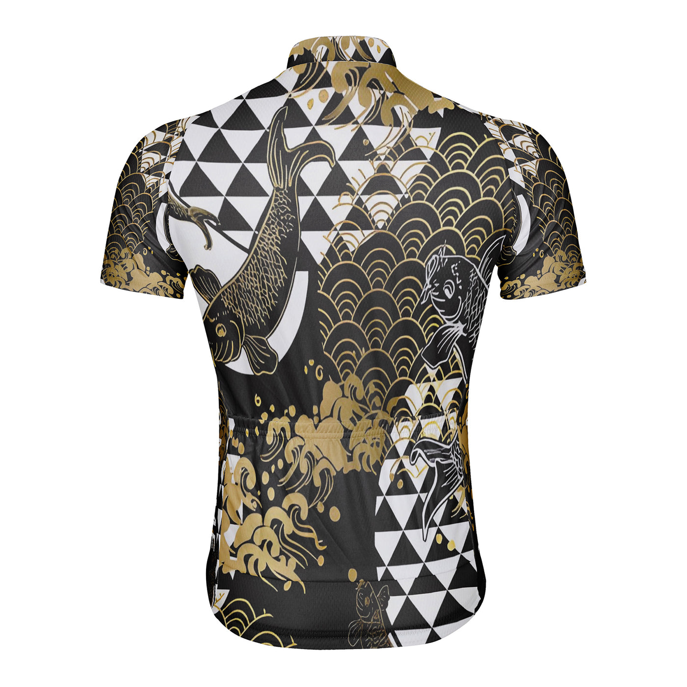Customized Kimono pattern Men's Cycling Jersey Short Sleeve