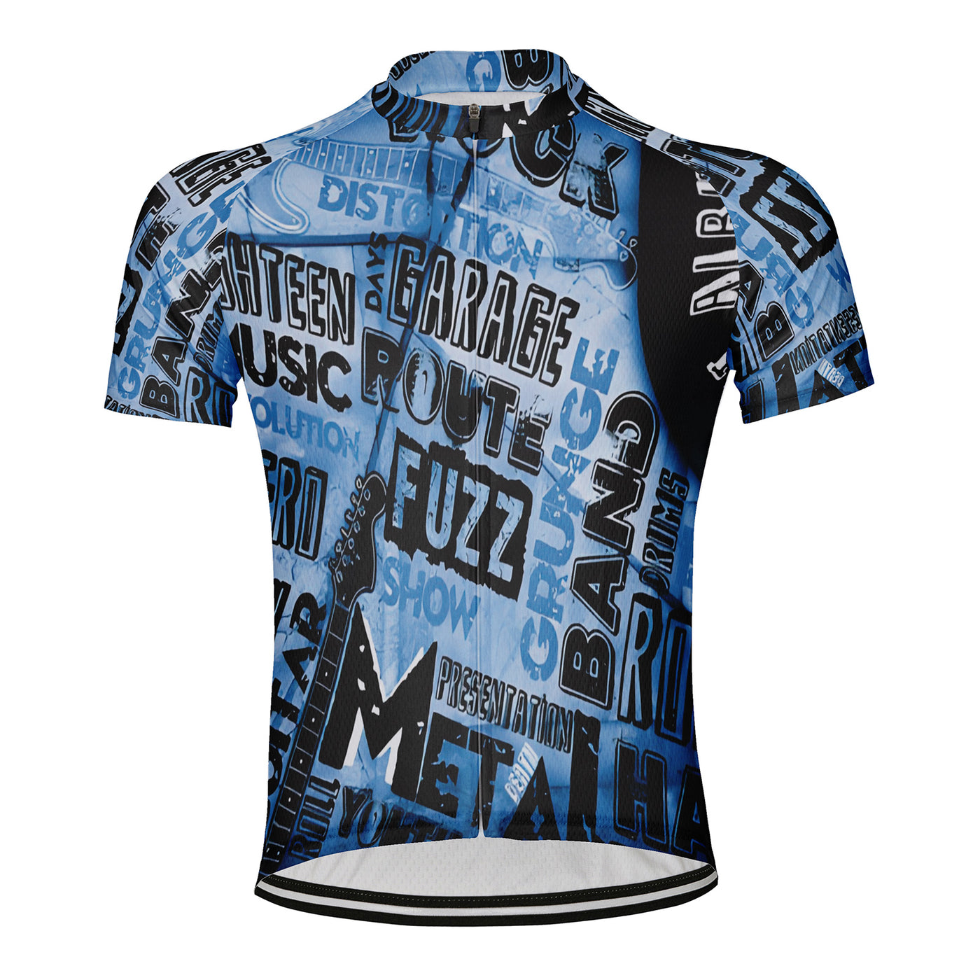 Customized Rock Band Men's Cycling Jersey Short Sleeve