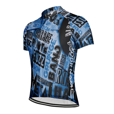Customized Rock Band Men's Cycling Jersey Short Sleeve