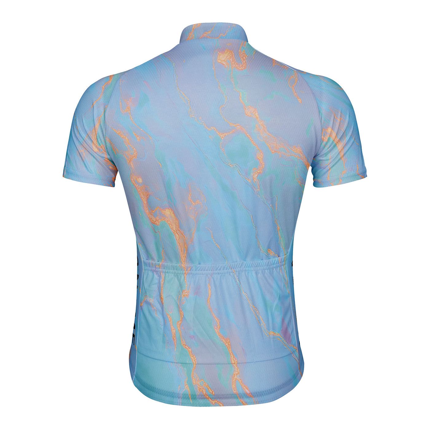 Customized Neon Galaxy Men's Cycling Jersey Short Sleeve