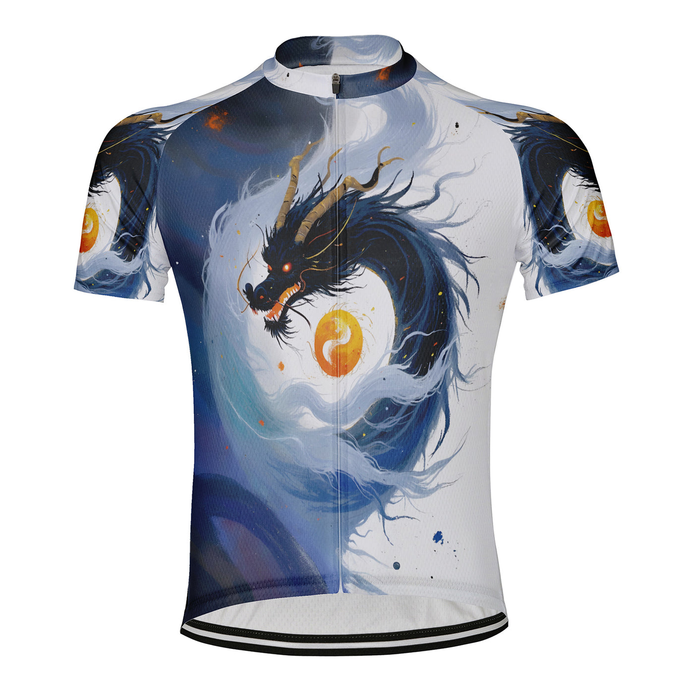 Customized Dragon Men's Cycling Jersey Short Sleeve
