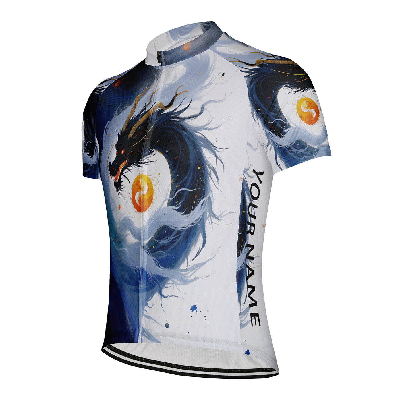 Customized Dragon Men's Cycling Jersey Short Sleeve