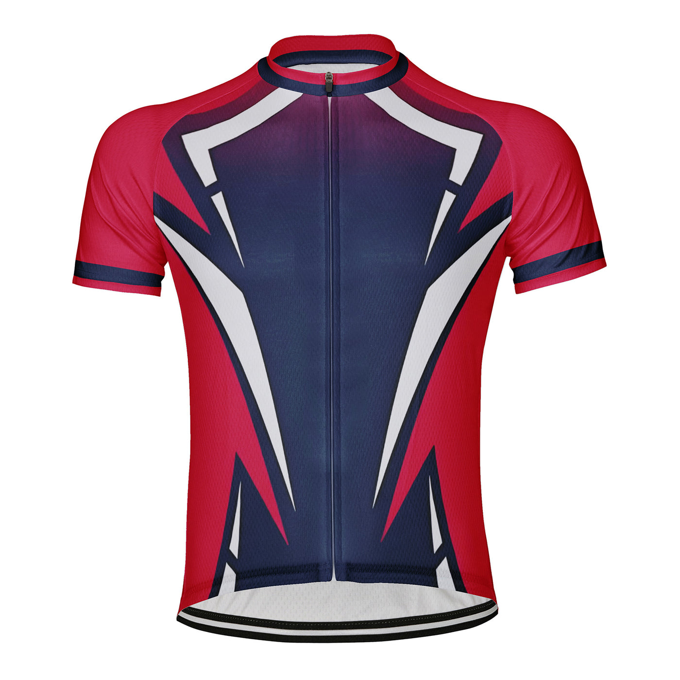 Customized Red Flame Blade Men's Cycling Jersey Short Sleeve