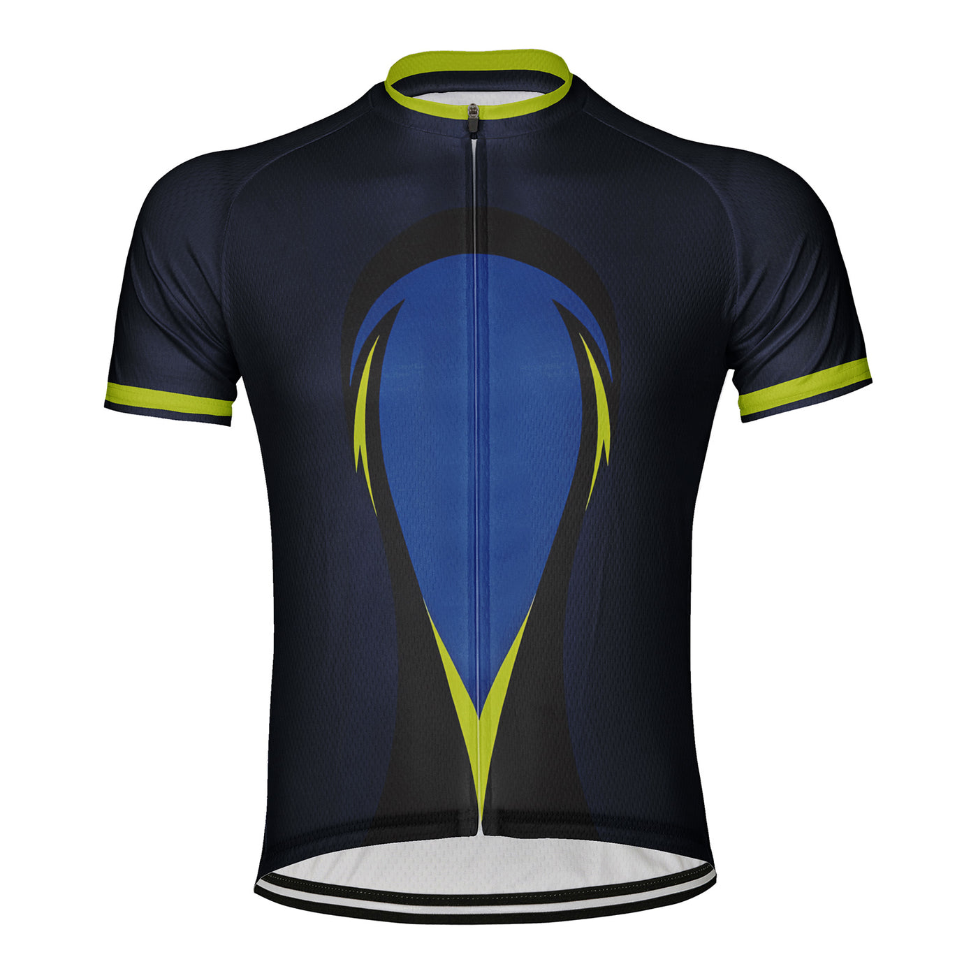 Customized Blue Night Sharpness Men's Cycling Jersey Short Sleeve
