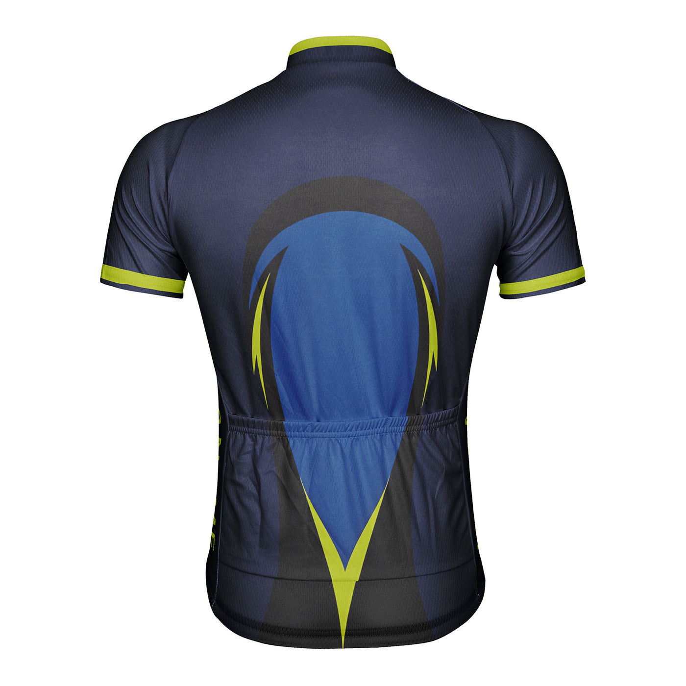 Customized Blue Night Sharpness Men's Cycling Jersey Short Sleeve