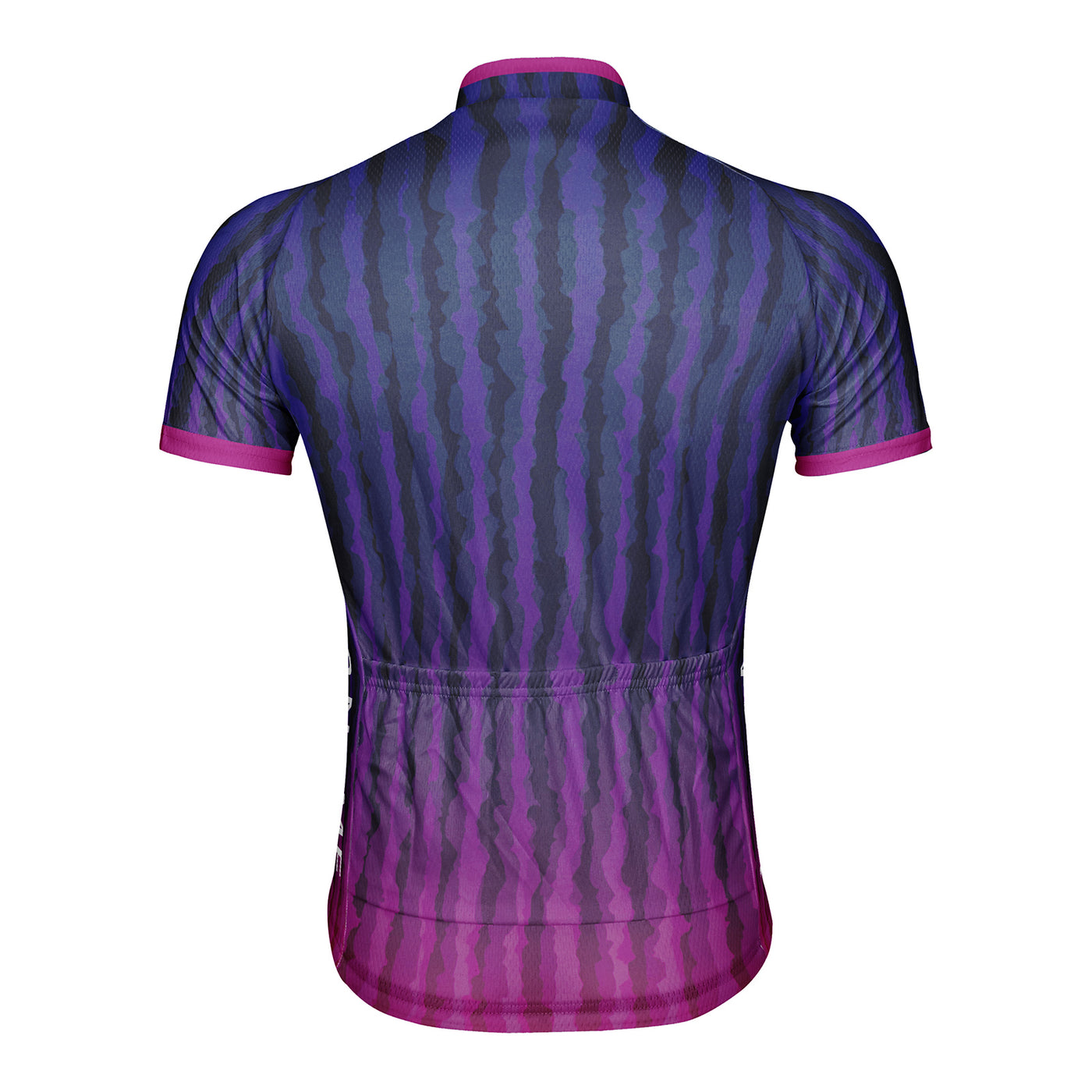 Customized Scratch Stripe Abstraction Men's Cycling Jersey Short Sleeve