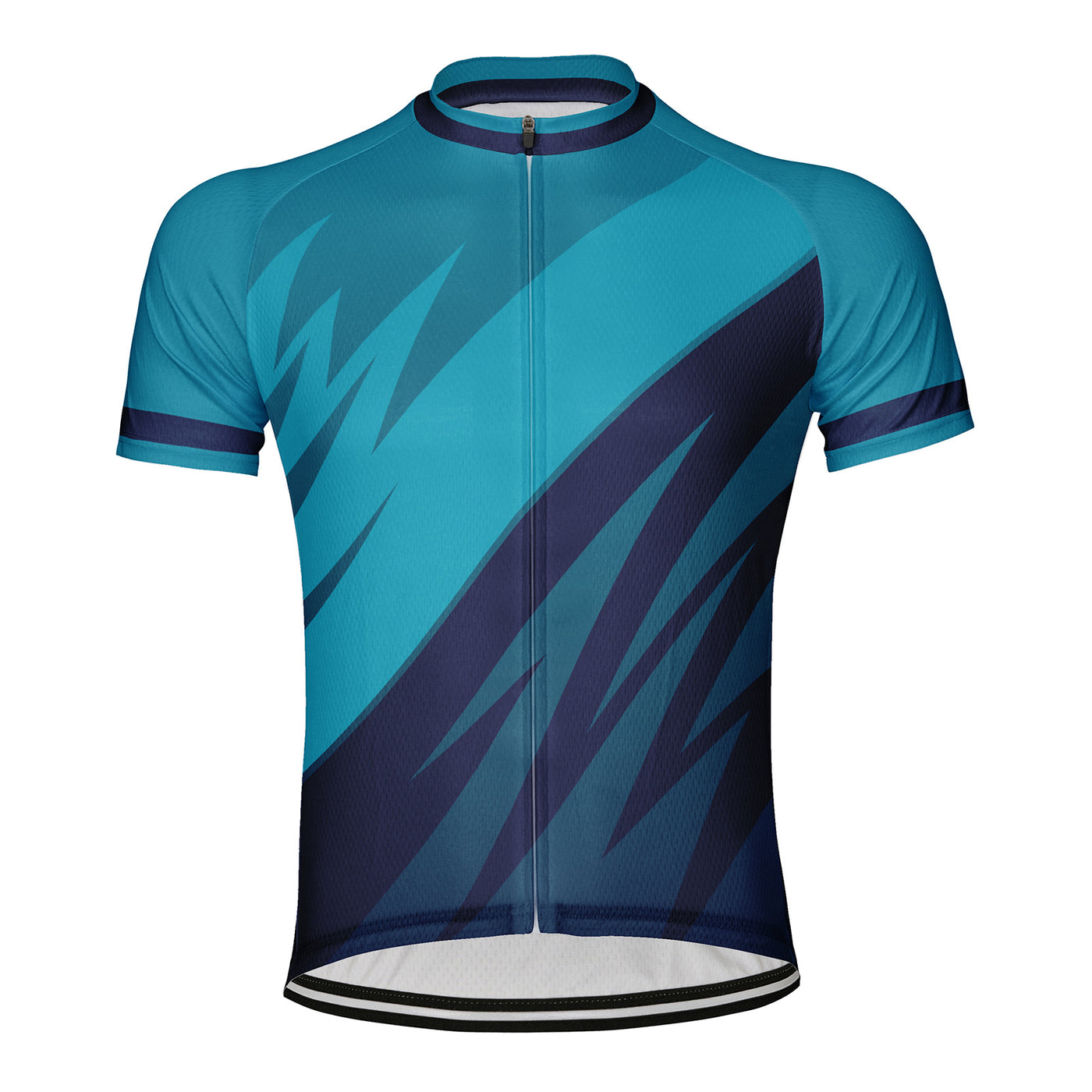 Customized Thunderbolt Diagram Men's Cycling Jersey Short Sleeve