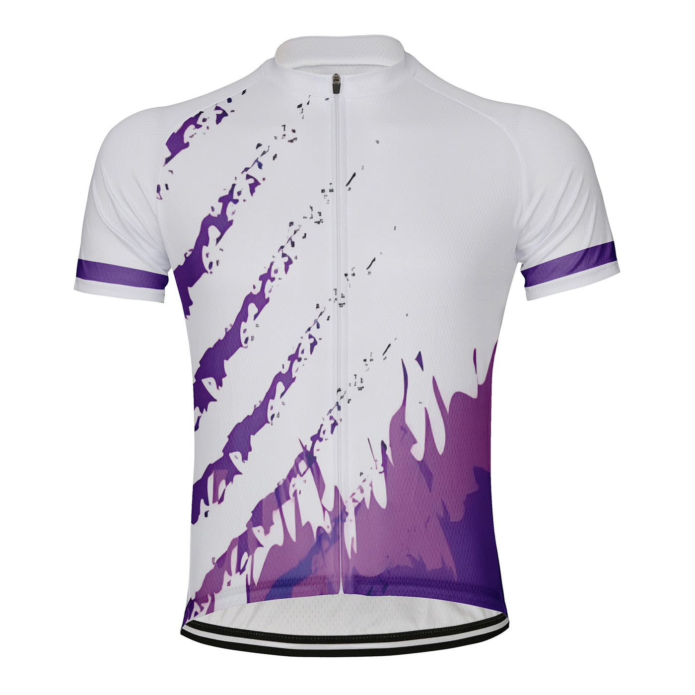 Customized Dreamy Ink Splashing Men's Cycling Jersey Short Sleeve