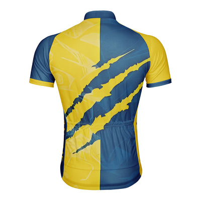 Customized Ghost Claw Traces Men's Cycling Jersey Short Sleeve