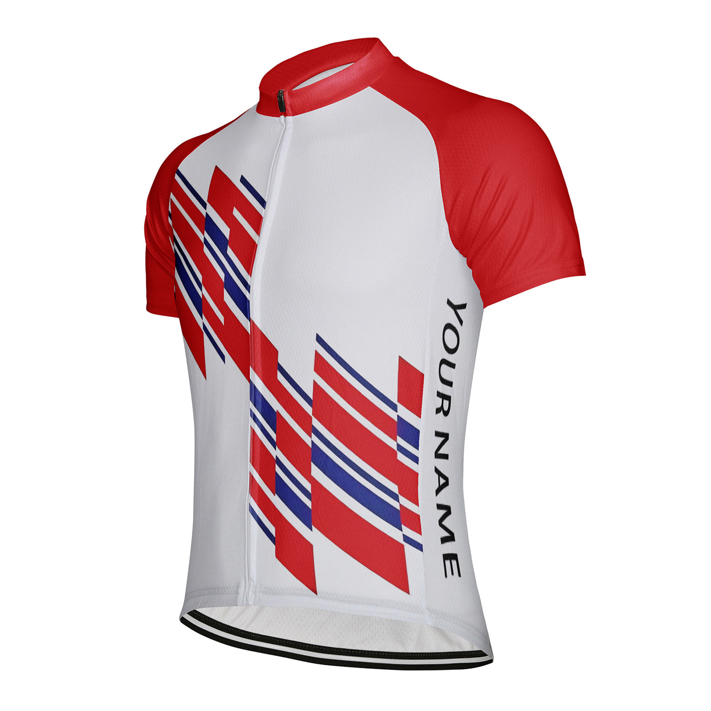 Customized Splice block Men's Cycling Jersey Short Sleeve