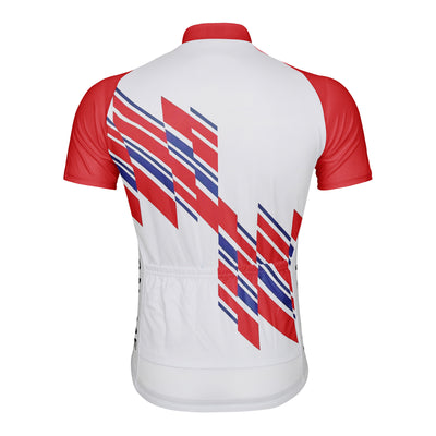 Customized Splice block Men's Cycling Jersey Short Sleeve