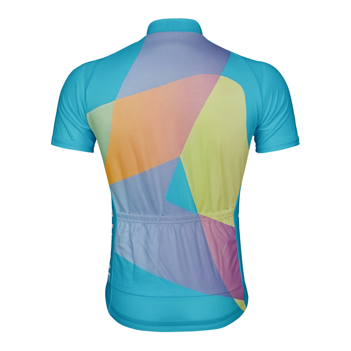 Customized Triangle Color Men's Cycling Jersey Short Sleeve