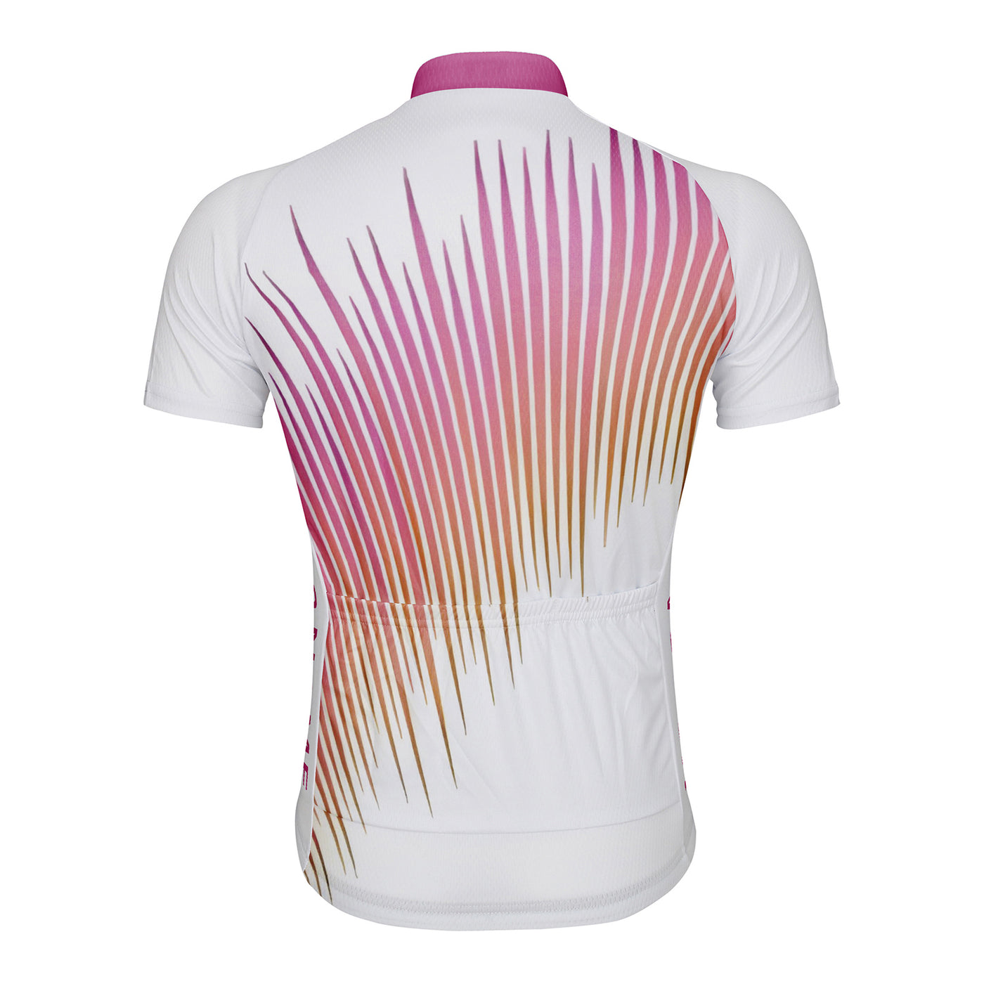 Customized Gradient Line Men's Cycling Jersey Short Sleeve