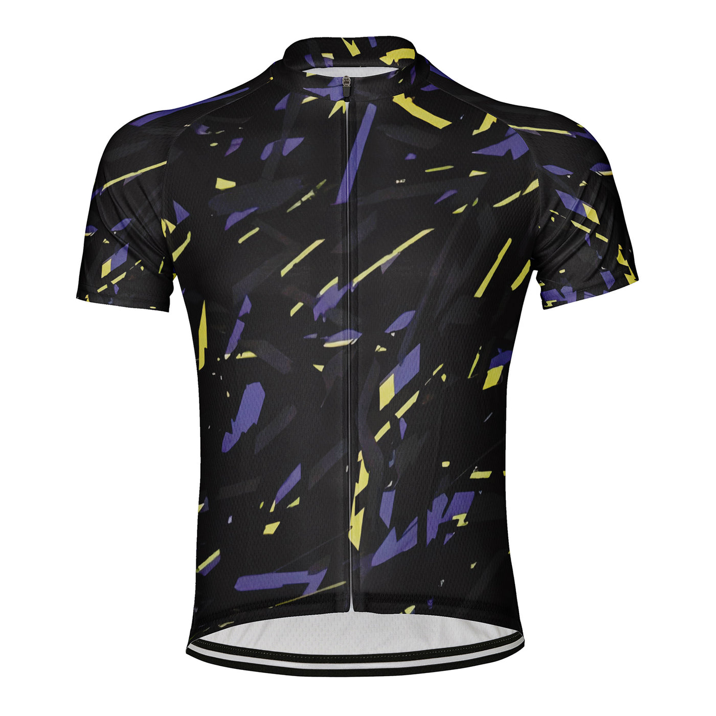 Customized Abstract Art Men's Cycling Jersey Short Sleeve