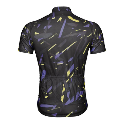 Customized Abstract Art Men's Cycling Jersey Short Sleeve