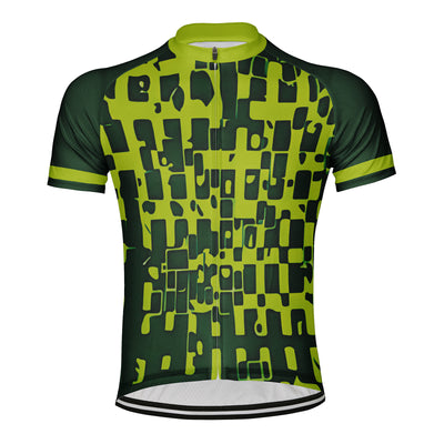 Customized Mosaic Men's Cycling Jersey Short Sleeve