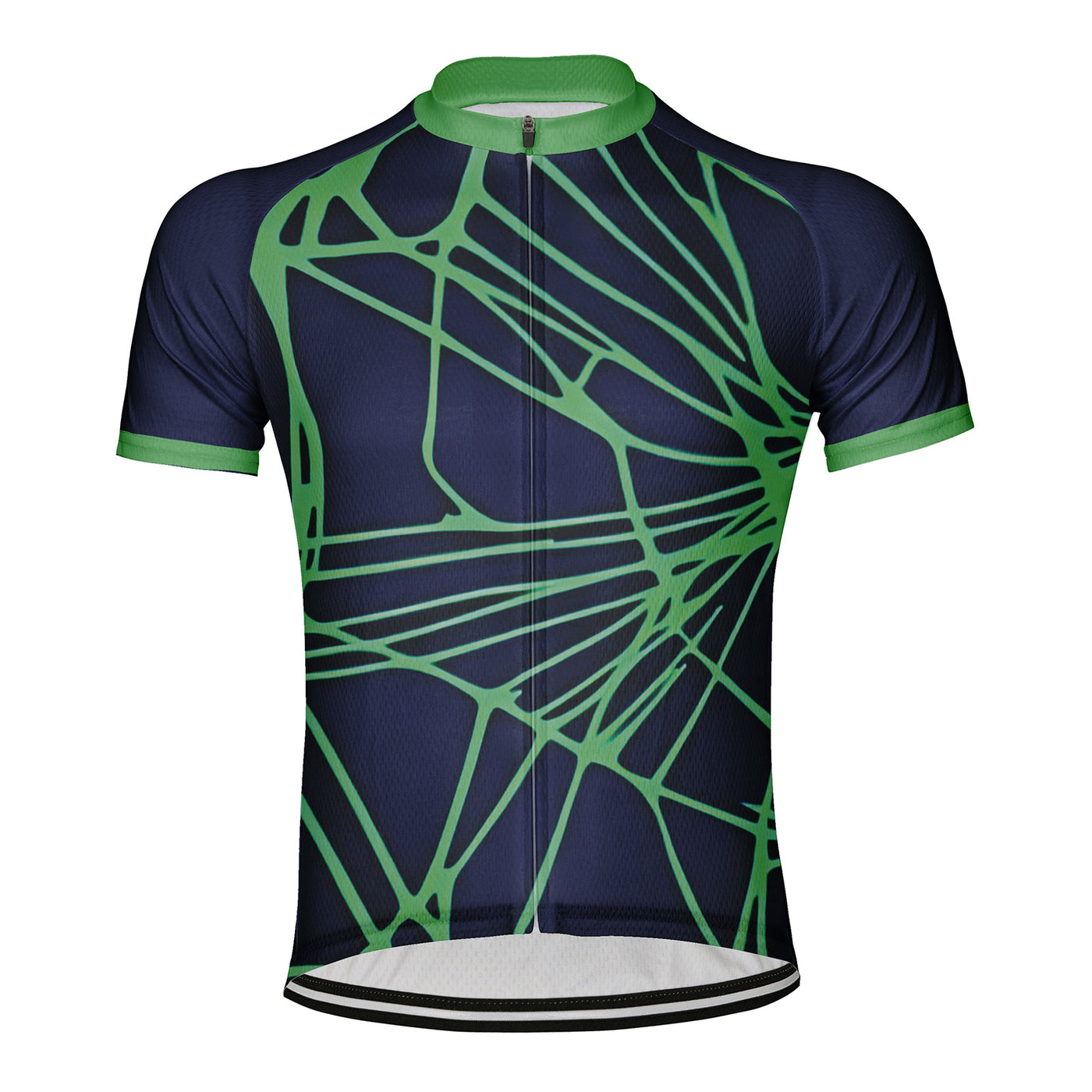 Customized Spider Web Men's Cycling Jersey Short Sleeve