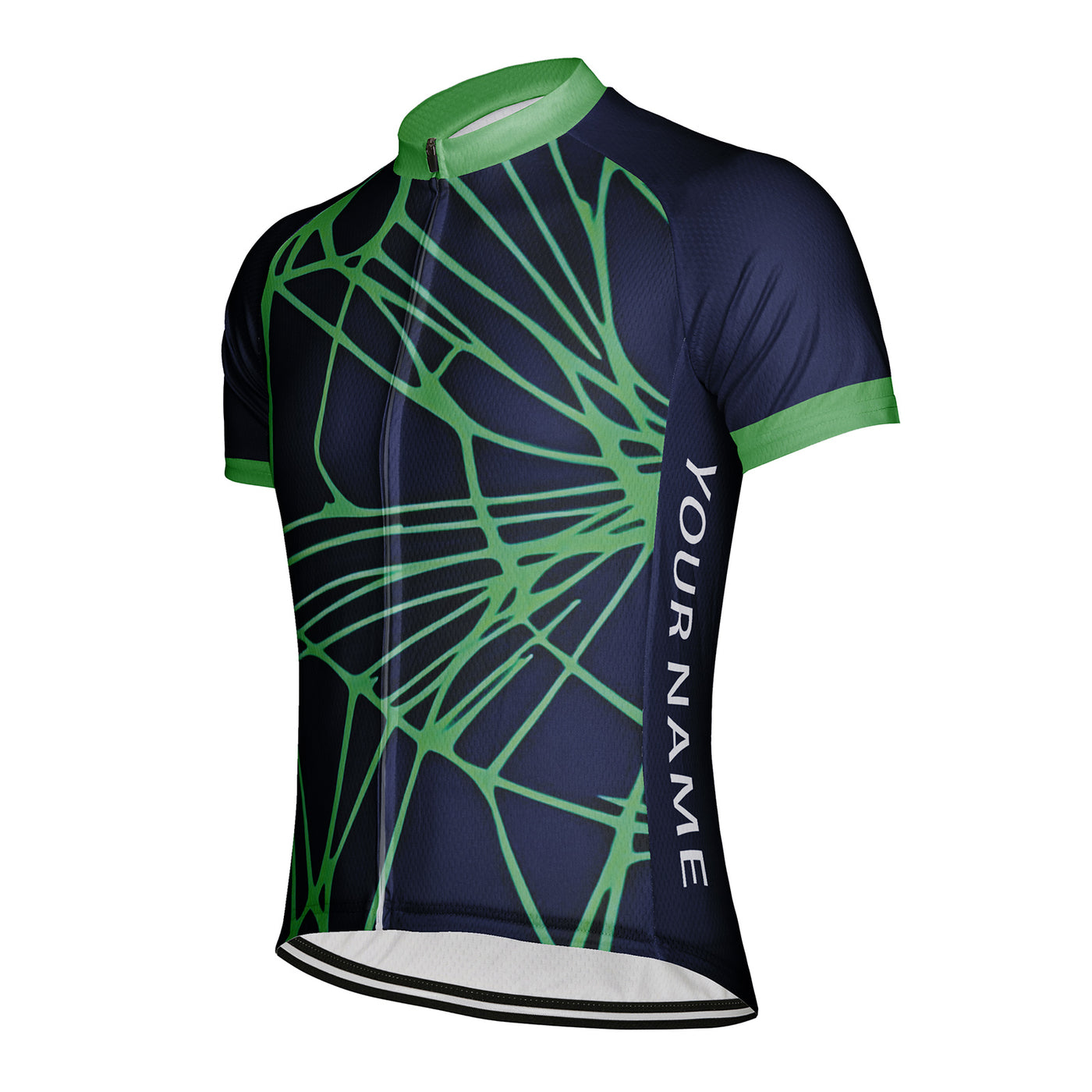 Customized Spider Web Men's Cycling Jersey Short Sleeve