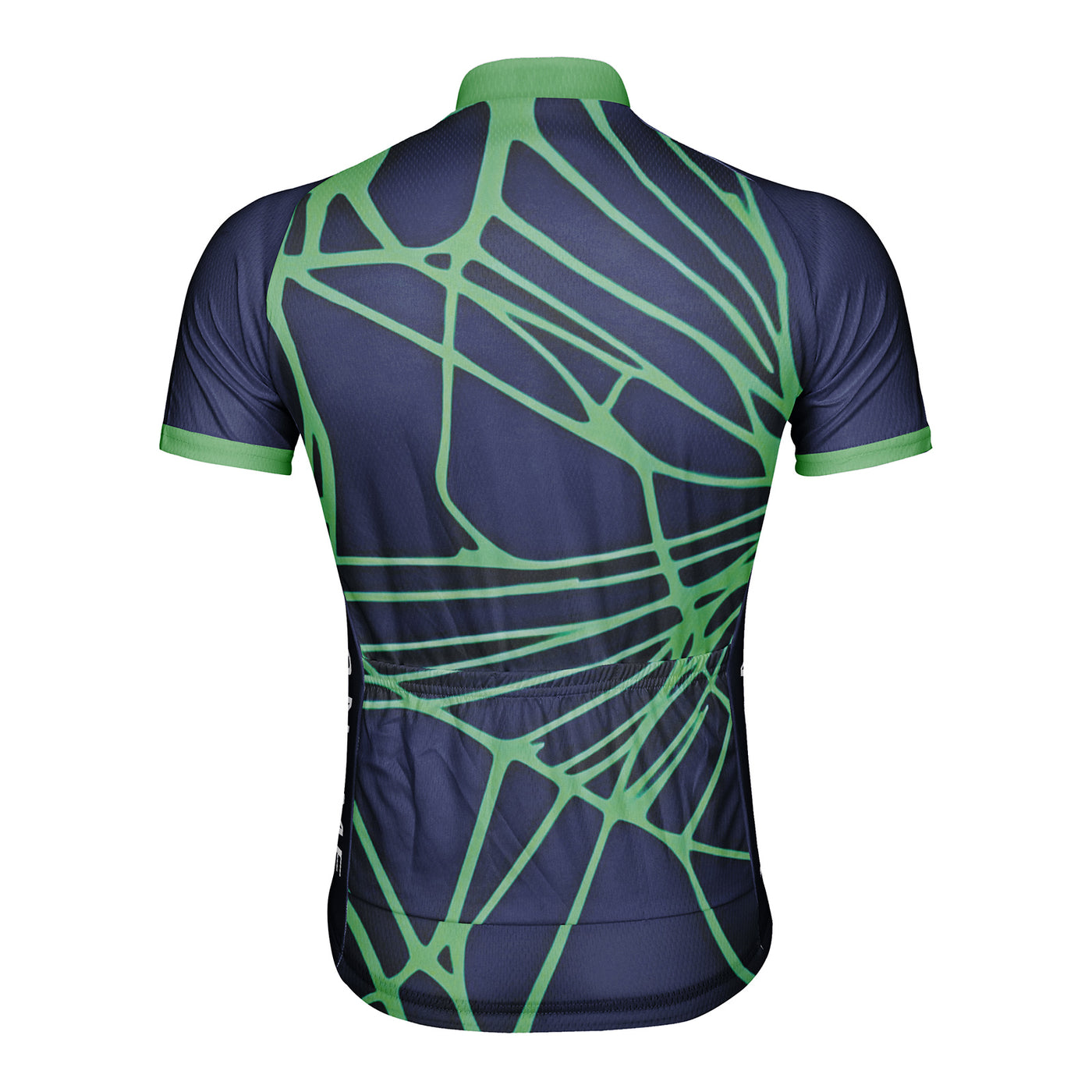 Customized Spider Web Men's Cycling Jersey Short Sleeve