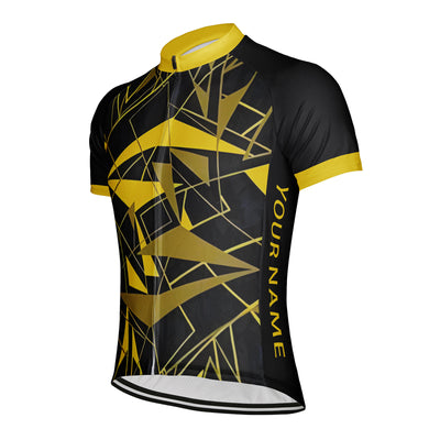 Customized Fragments Splatter Men's Cycling Jersey Short Sleeve