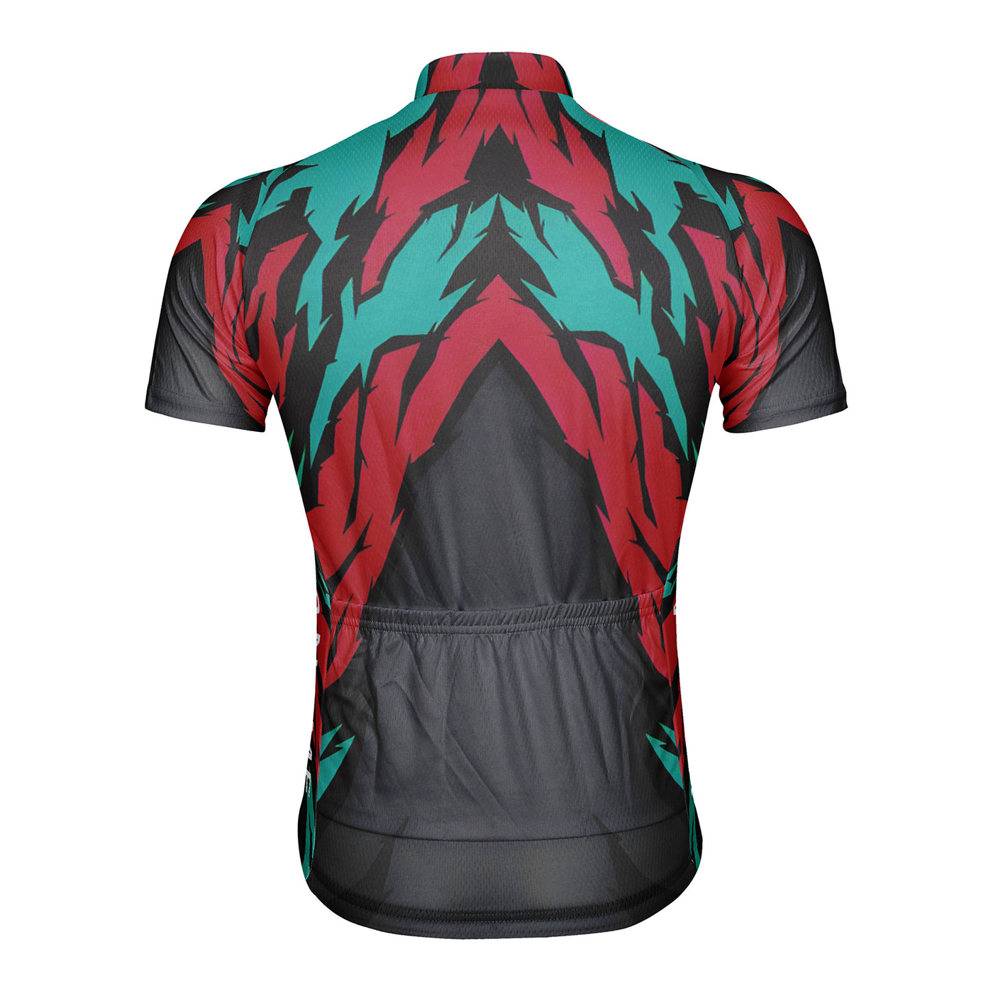 Customized Colorful Tiger Stripe Men's Cycling Jersey Short Sleeve