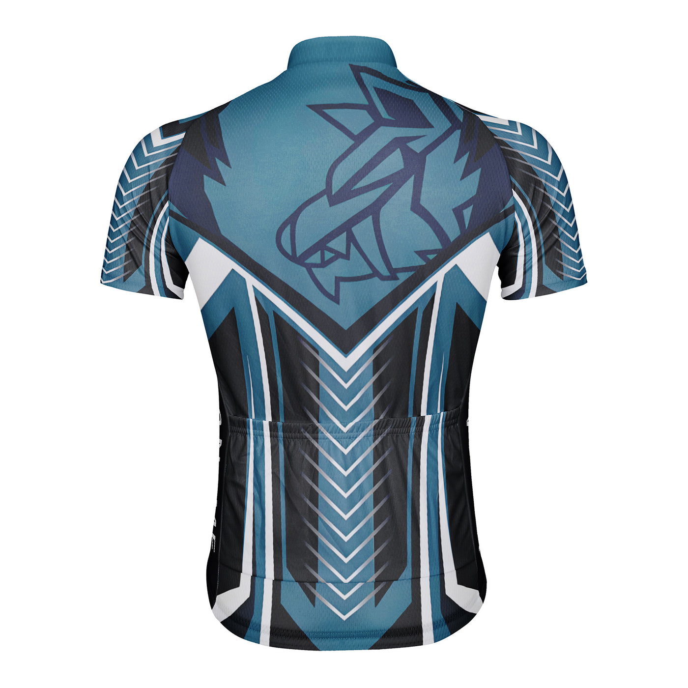 Customized Lanfeng Tower Shadow Men's Cycling Jersey Short Sleeve