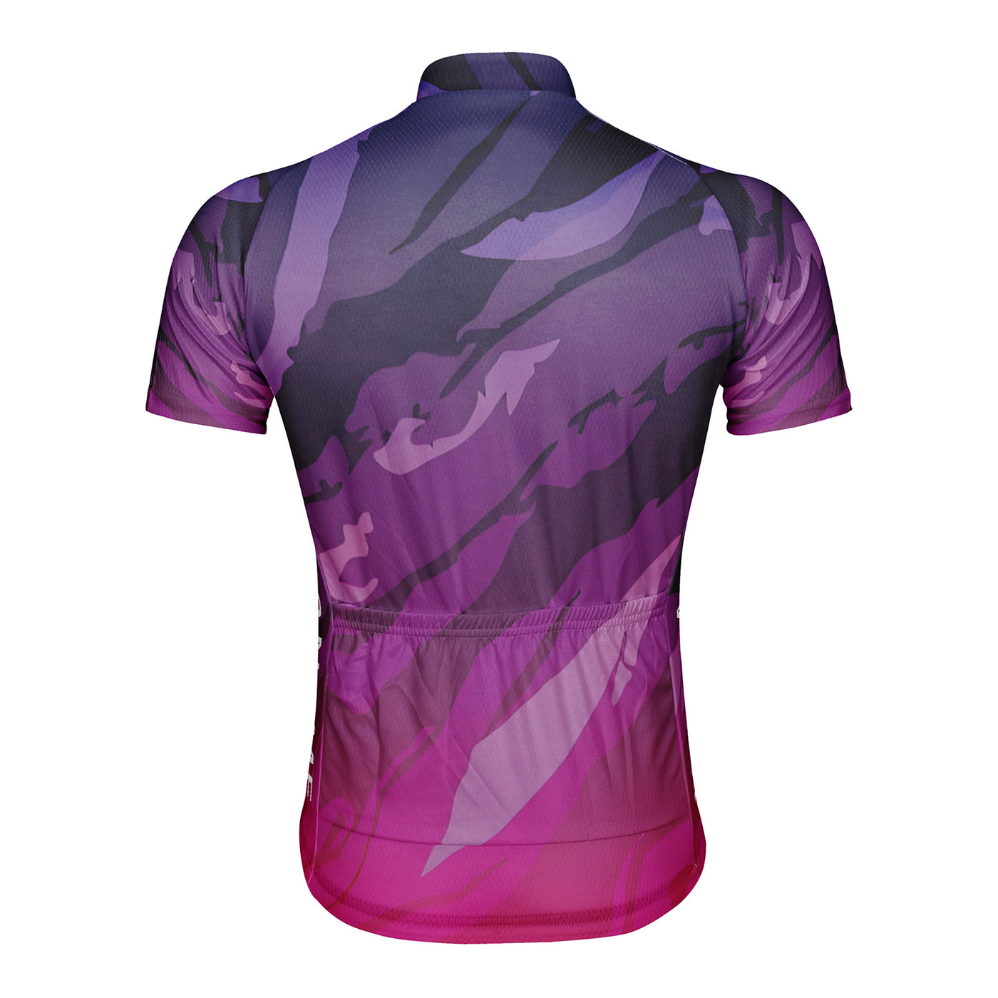 Customized Line Illusion Men's Cycling Jersey Short Sleeve
