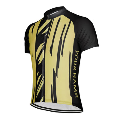 Customized Speed Shadow Cutting Men's Cycling Jersey Short Sleeve