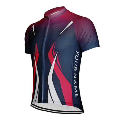 Customized The Fire Of Victory Men's Cycling Jersey Short Sleeve