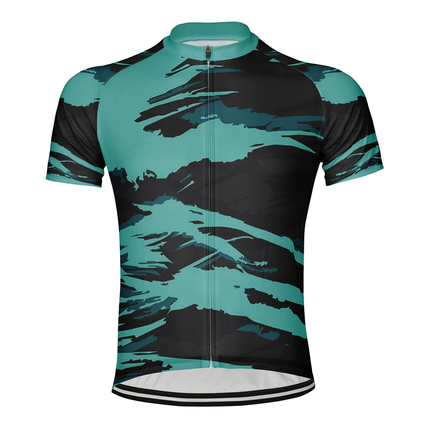 Customized Landscape Oil Painting Men's Cycling Jersey Short Sleeve