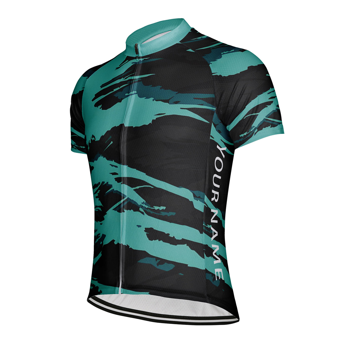 Customized Landscape Oil Painting Men's Cycling Jersey Short Sleeve