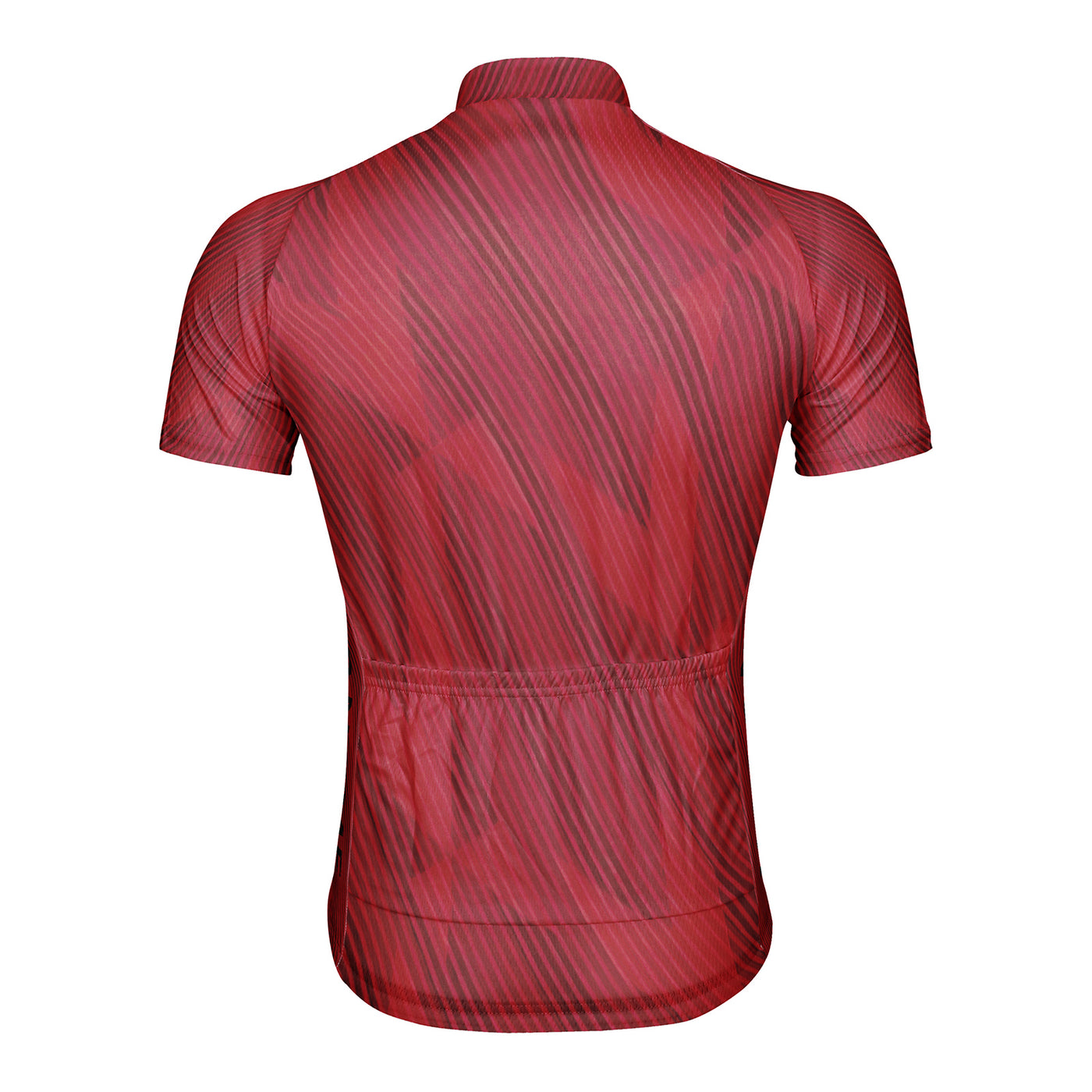 Customized Diagonal Line Men's Cycling Jersey Short Sleeve