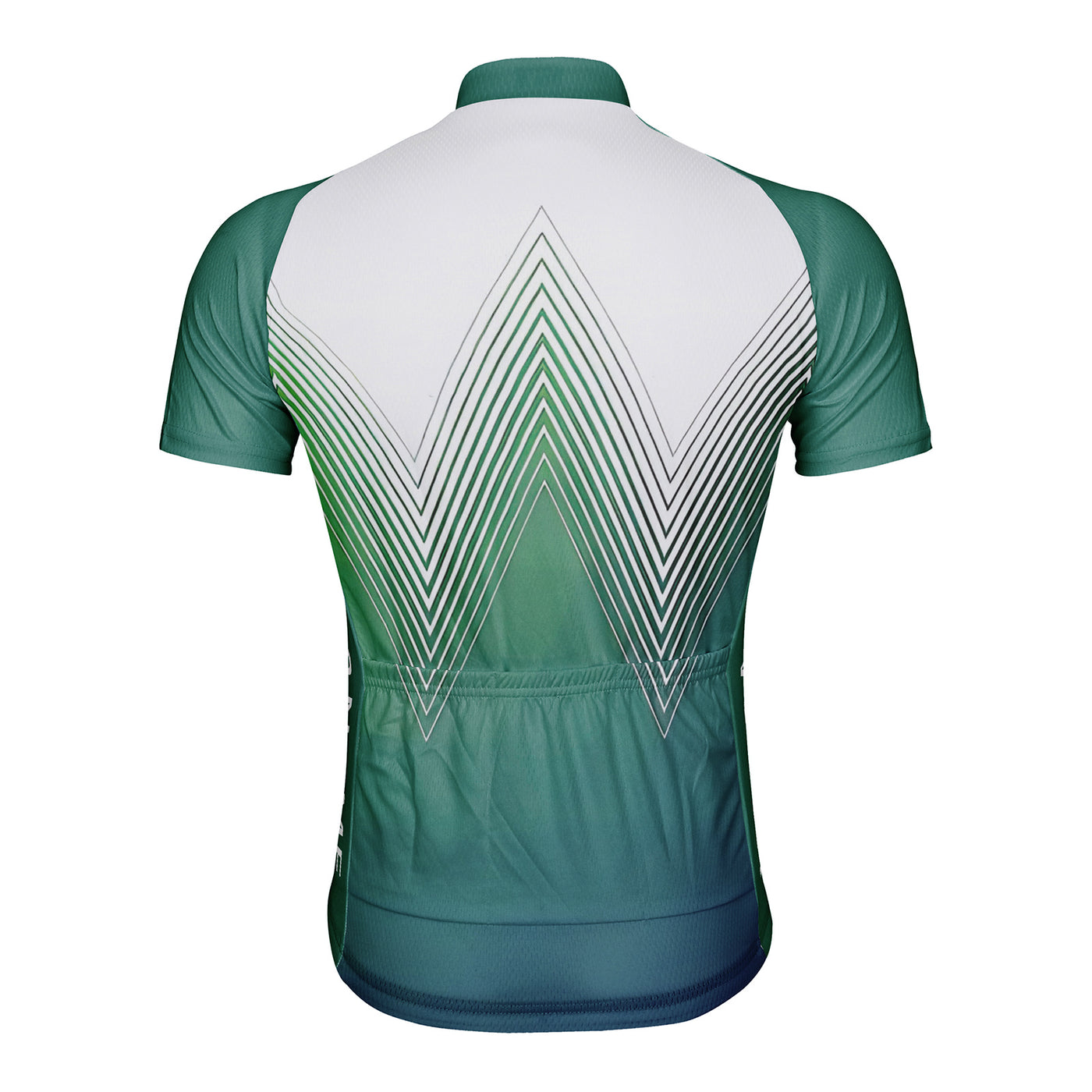 Customized W-shaped Men's Cycling Jersey Short Sleeve