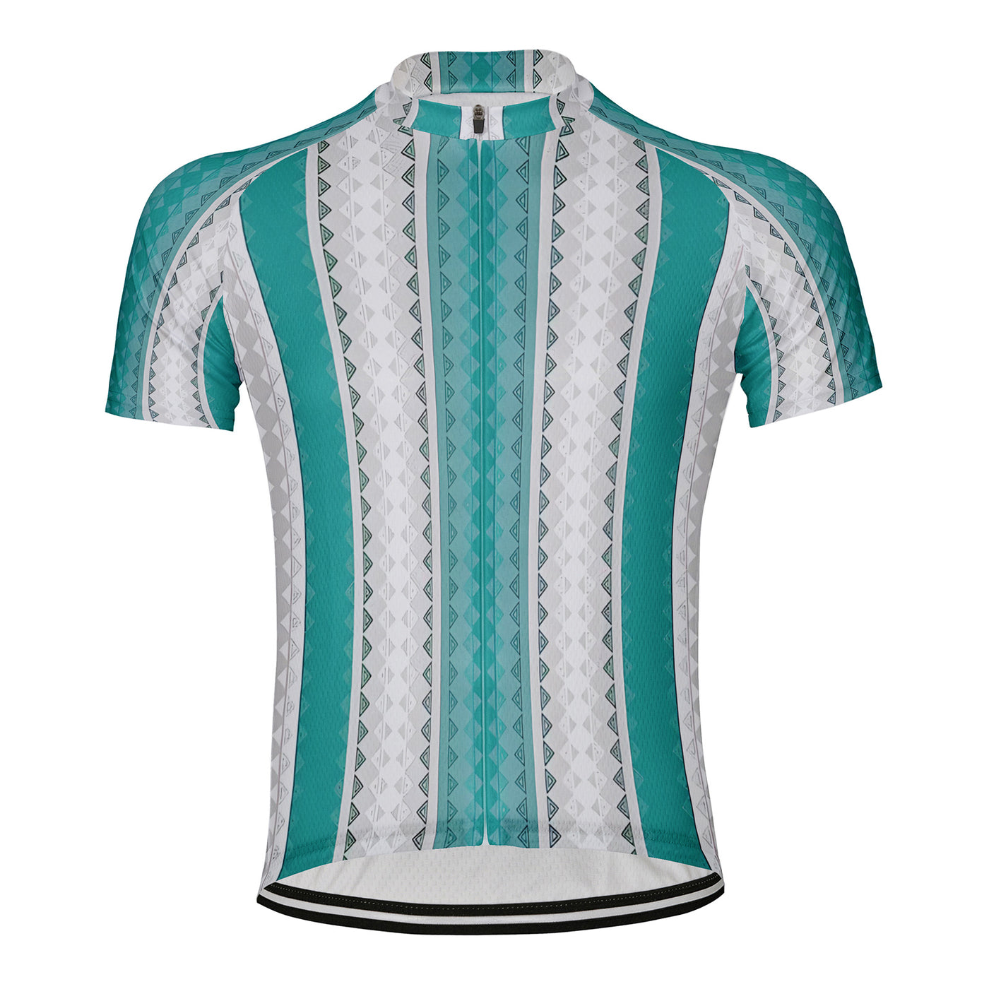 Customized Retro Stripes Men's Cycling Jersey Short Sleeve