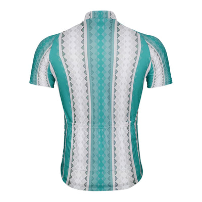 Customized Retro Stripes Men's Cycling Jersey Short Sleeve