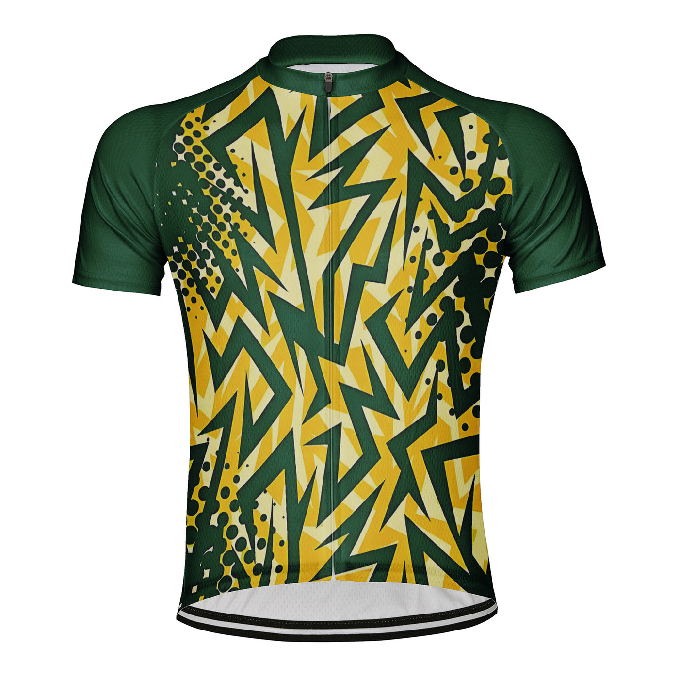 Customized Retro Radio Wave Men's Cycling Jersey Short Sleeve